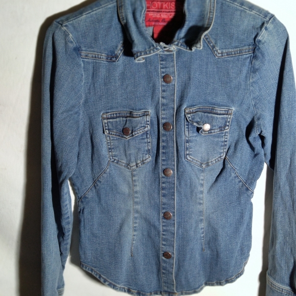 Vintage wemons large denim jacket very cool - Picture 3 of 7